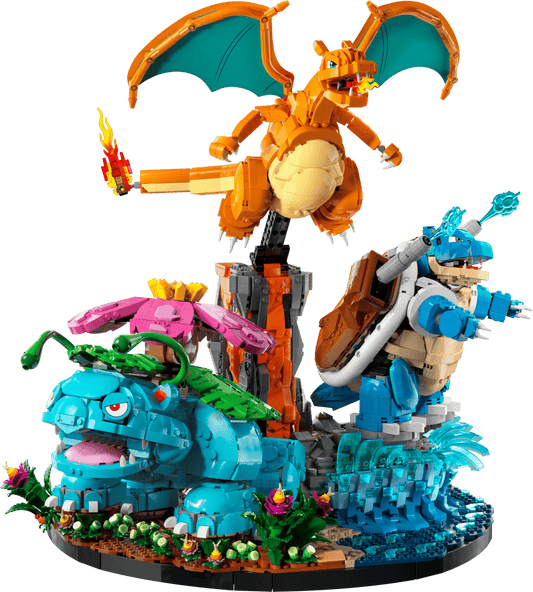 LEGO - Venusaur, Charizard and Blastoise