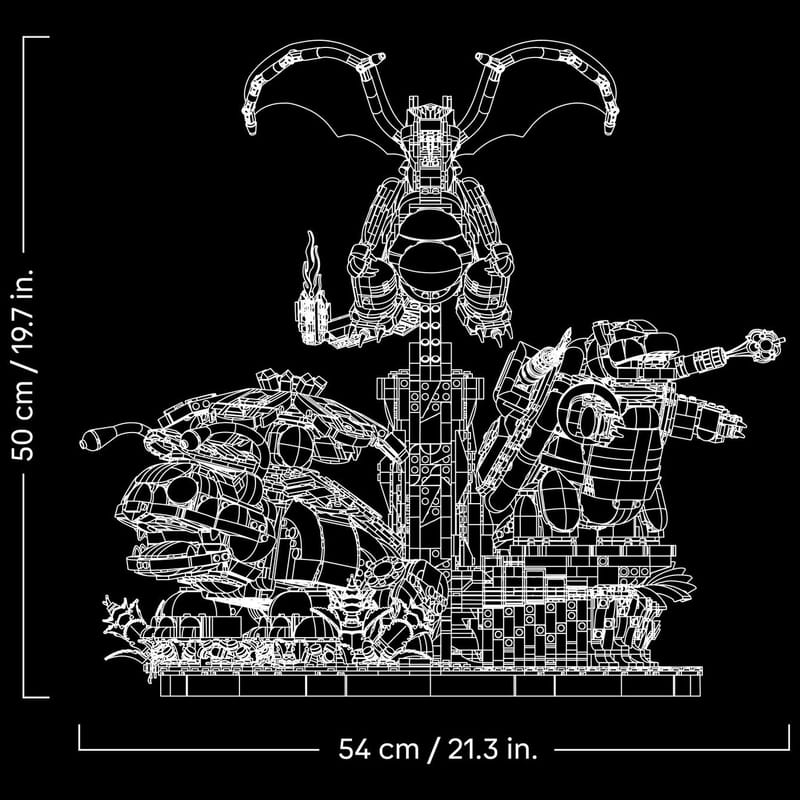 LEGO - Venusaur, Charizard and Blastoise