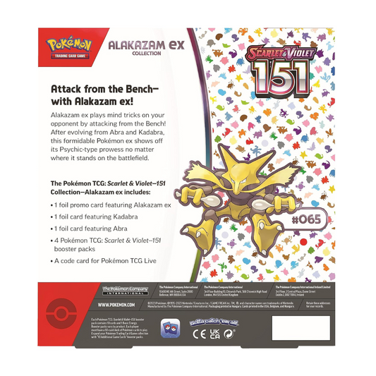151  Alakazam Ex Box - Scarlet & Violet