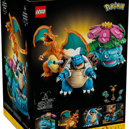 LEGO - Venusaur, Charizard and Blastoise