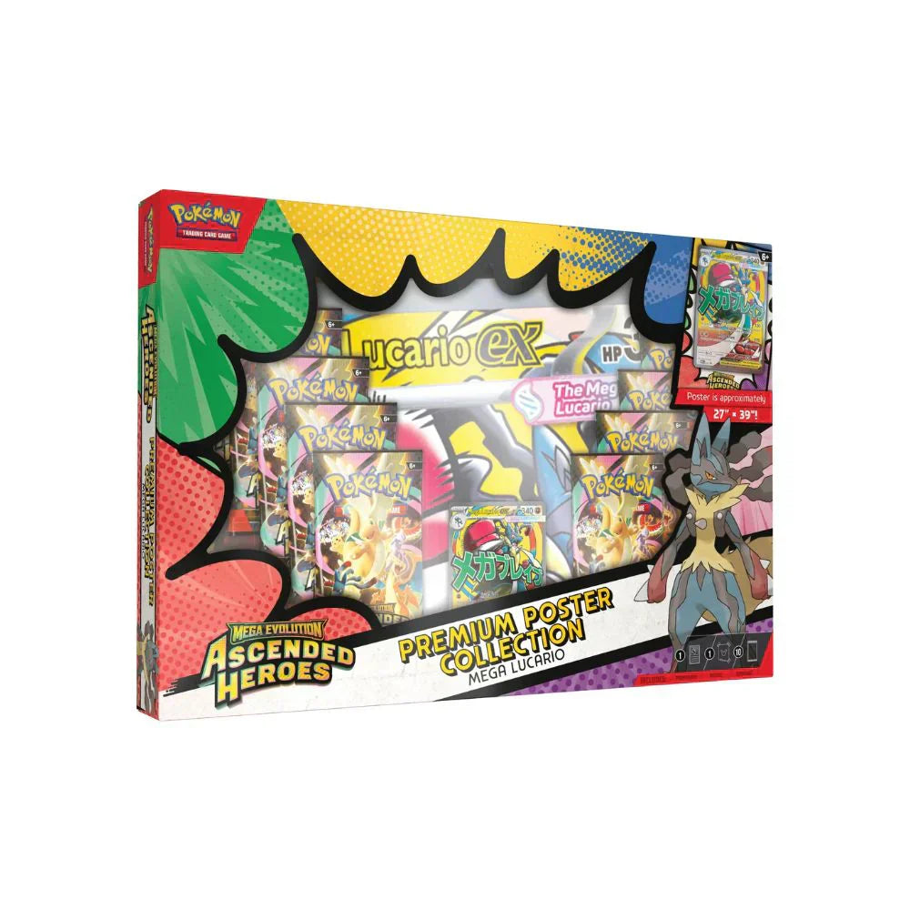 Mega Evolution – Premium Poster Collection: Ascended Heroes PREORDER